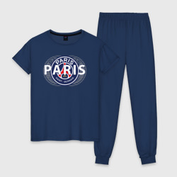 Женская пижама хлопок PSG Core Wordmark Graphic New 2022-23