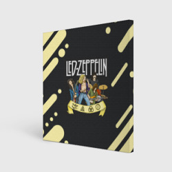 Холст квадратный LED Zeppelin лед Зеппелин