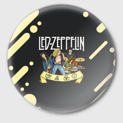 Значок LED Zeppelin лед Зеппелин