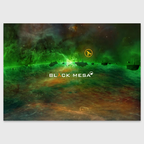 Поздравительная открытка Black Mesa Half-life