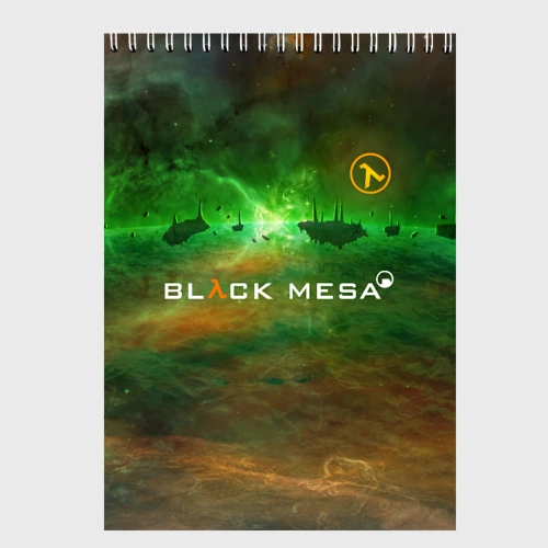 Скетчбук Black Mesa Half-life