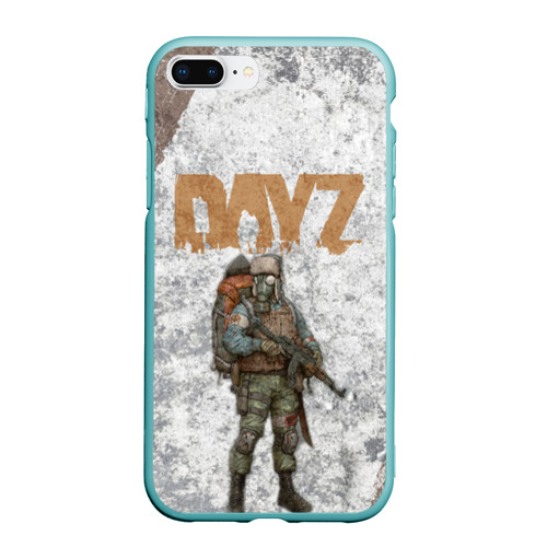 Чехол для iPhone 7Plus/8 Plus матовый DayZ Дейзи, цвет мятный