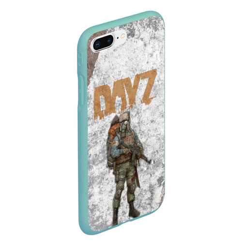 Чехол для iPhone 7Plus/8 Plus матовый DayZ Дейзи, цвет мятный - фото 3