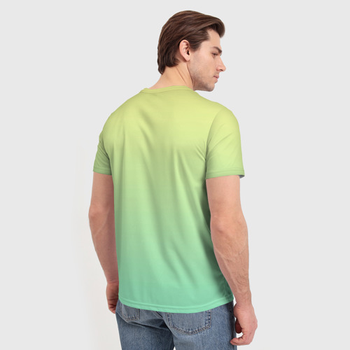 Мужская футболка 3D Корзинка фруктов, персонажи, цвет 3D печать - фото 4