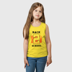 Детская майка хлопок Back 2 school - фото 2