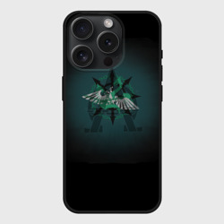 Чехол силиконовый для Apple iPhone 15 Pro матовый Hydra dominatus Ваха