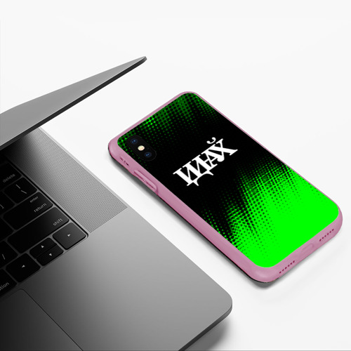 Чехол для iPhone XS Max матовый Древний Указатель - Полутона, цвет розовый - фото 5