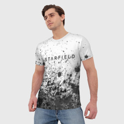 Мужская футболка 3D Starfield - Powder - фото 2