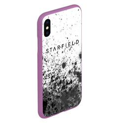 Чехол для iPhone XS Max матовый Starfield - Powder - фото 2