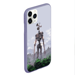 Чехол для iPhone 11 Pro Max матовый Сиреноголовый лес - фото 2