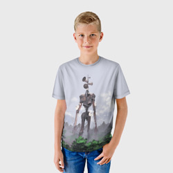 Детская футболка 3D Сиреноголовый лес - фото 2