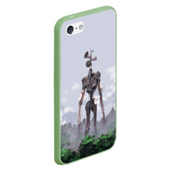 Чехол для iPhone 5/5S матовый Сиреноголовый лес - фото 2