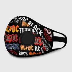 Маска из неопрена AC DC logobombing