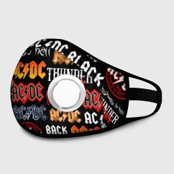 Маска из неопрена AC DC logobombing