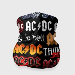 Бандана-труба 3D AC DC logobombing