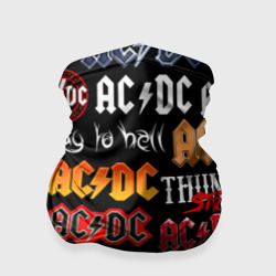 Бандана-труба 3D AC DC logobombing