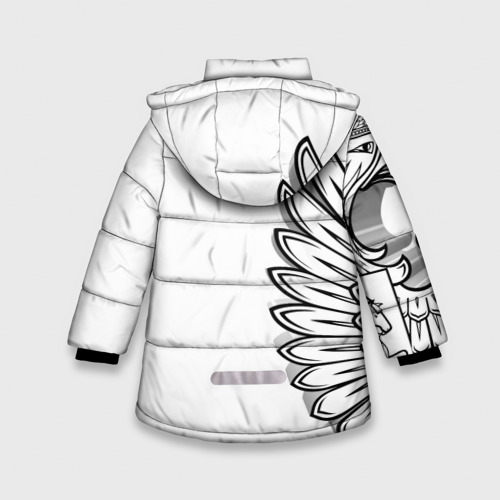 Зимняя куртка для девочек 3D Russia - MSK Side 2024, цвет черный - фото 2