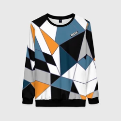 Женский свитшот 3D Геометрический узор