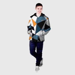 Мужская куртка 3D Геометрический узор - фото 2