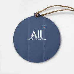 Деревянная игрушка круг Messi PSG Football