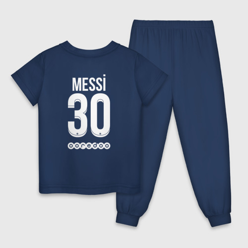 Детская пижама хлопок Messi 30 PSG - фото 2