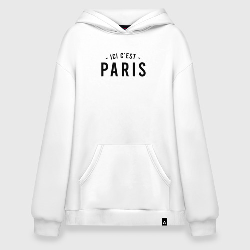 Худи SuperOversize хлопок Ici c Est Paris