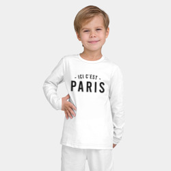 Детская пижама с лонгсливом хлопок Ici c Est Paris - фото 2