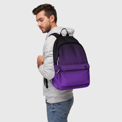 Рюкзак 3D Градиент - фиолетовый - фото 2