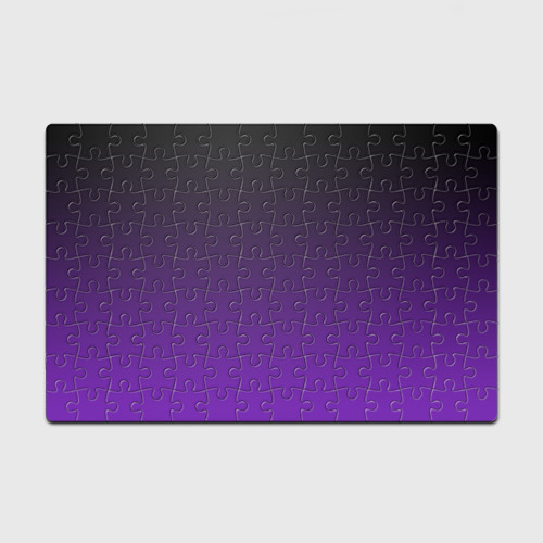 Головоломка Пазл магнитный 126 элементов с принтом Градиент - фиолетовый, вид спереди №1