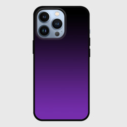 Чехол для iPhone 13 Pro Градиент - фиолетовый