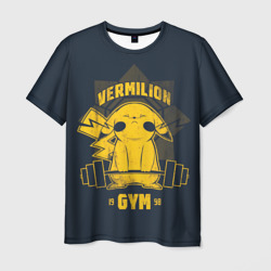 Мужская футболка 3D Vermilion gym