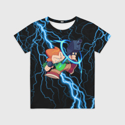 Детская футболка 3D Пико Pico Молния