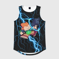 Мужская спортивная майка 3D Пико Pico Молния