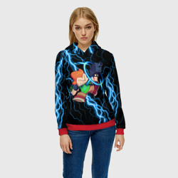 Женская толстовка 3D Пико Pico Молния - фото 2