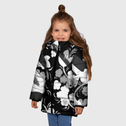 Зимняя куртка для девочек 3D Russia camo - Белый - фото 2
