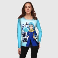 Женский лонгслив 3D Римуру Темпест, TenSura - фото 2