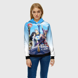 Женская толстовка 3D О моём перерождении в слизь - фото 2