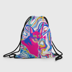 Рюкзак-мешок 3D Floppa Art