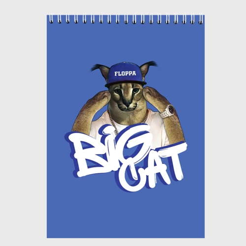Скетчбук Big Cat Floppa