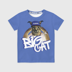 Детская футболка 3D Big Cat Floppa