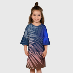 Детское платье 3D Тропическая ночь - фото 2