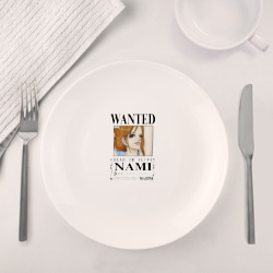 Набор: тарелка + кружка Нами в розыске One Piece - фото 2