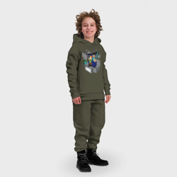 Детский костюм хлопок Oversize Майнкрафт выживание с модами - фото 2