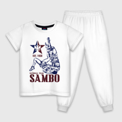 Детская пижама хлопок Самбо