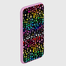 Чехол для iPhone XS Max матовый Персонажи игры FNF - фото 2