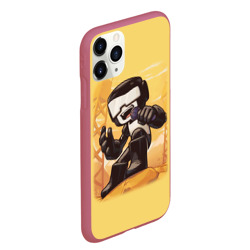 Чехол для iPhone 11 Pro Max матовый Танкист Tankman - фото 2