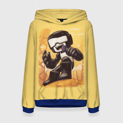 Женская толстовка 3D Танкист Tankman