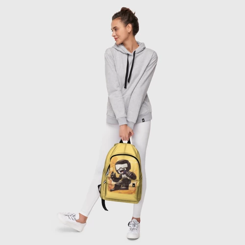 Рюкзак 3D с принтом Танкист Tankman, фото #6