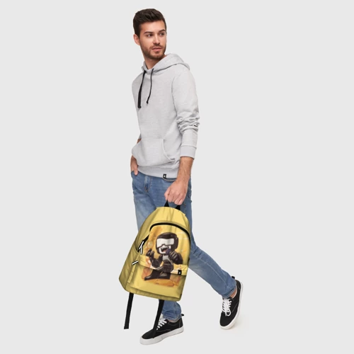 Рюкзак 3D с принтом Танкист Tankman, фото #5