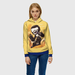 Женская толстовка 3D Танкист Tankman - фото 2